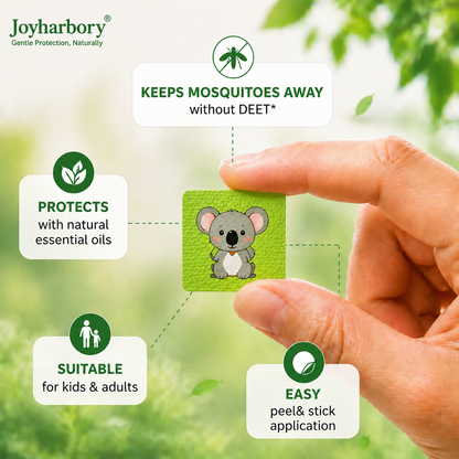 Mosquito repellent patches