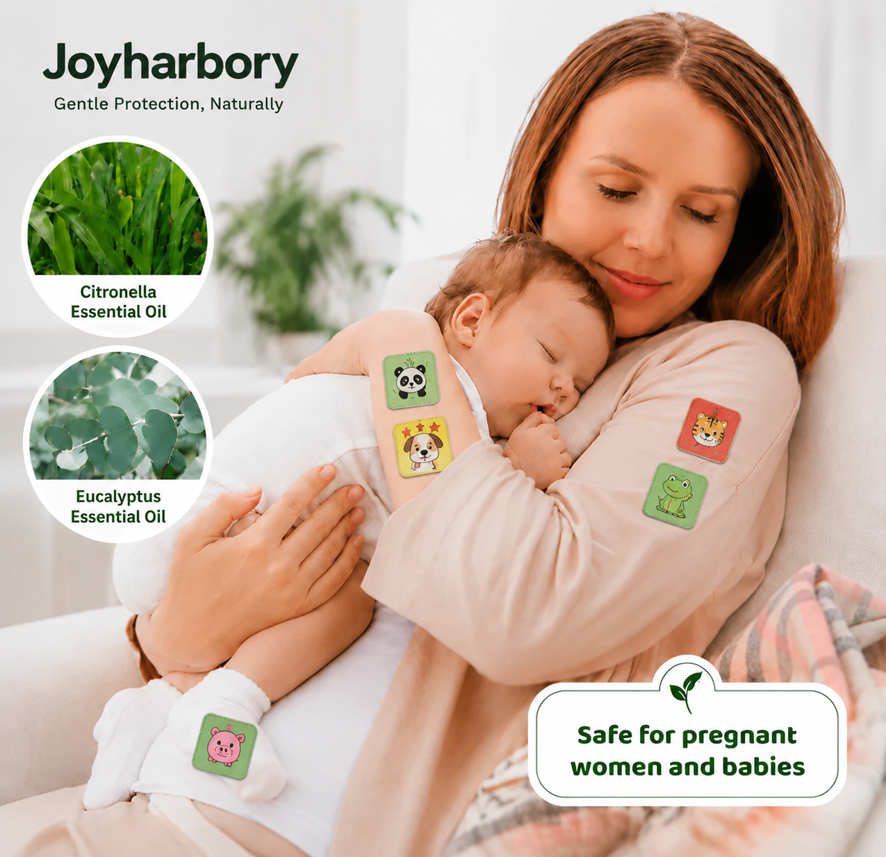 Mosquito repellent patches